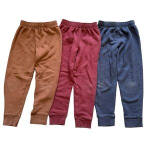 Cat & Jack Toddler Fleece Jogger Pants Bundle of 3  Size 5T
